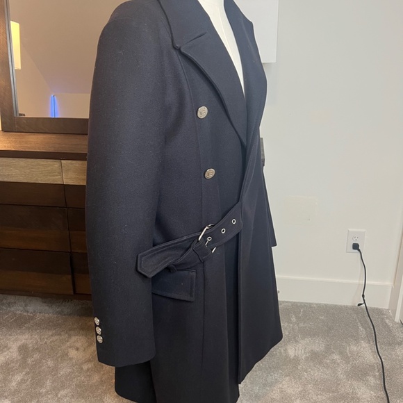 Balmain black trench coat - Picture 2 of 4